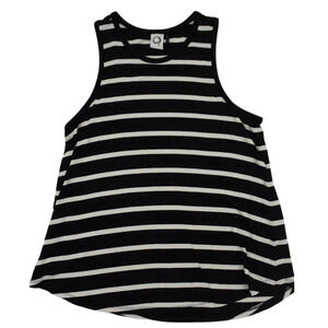 Akemi + Kin Black White Striped Tank Top Womens M